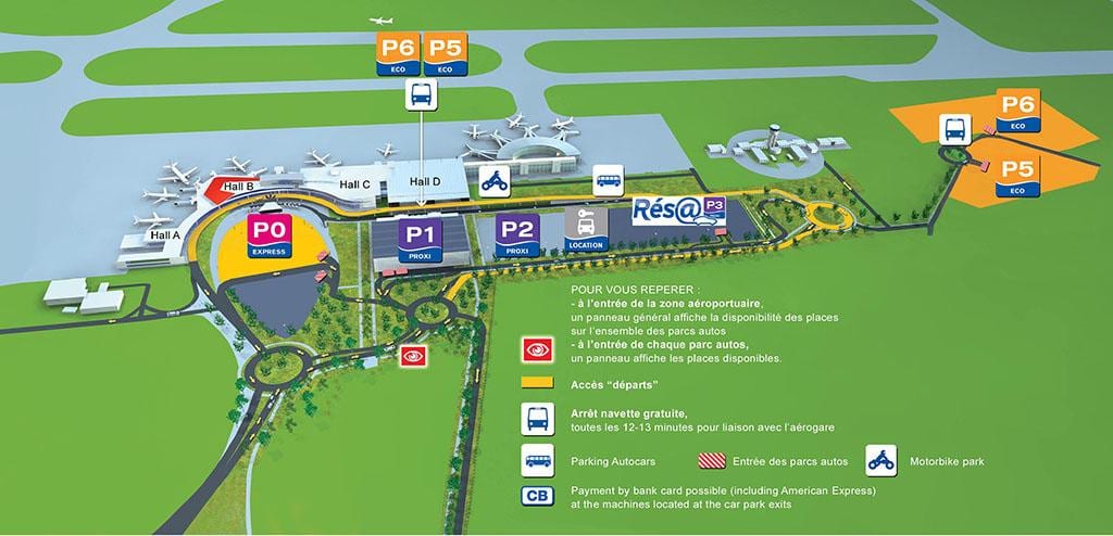 Toulouse airport terminal kart