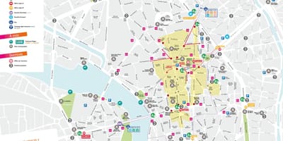 Kart av Toulouse