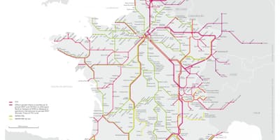 Toulouse jernbanestasjon kart